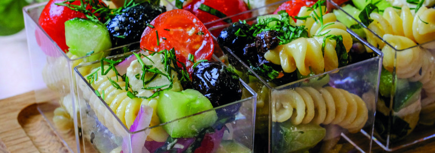 PLATEAUX DE MINI SALADES