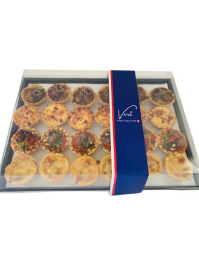 PLATEAU ASSORTIMENT DE 12 TARTELETTES