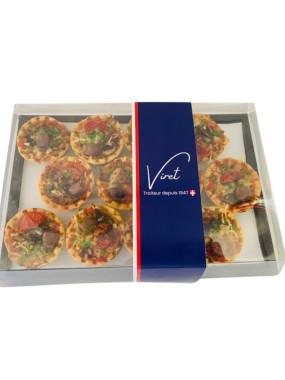 PLATEAU 24 TARTELETTES FACON PIZZA VEGETARIENNE