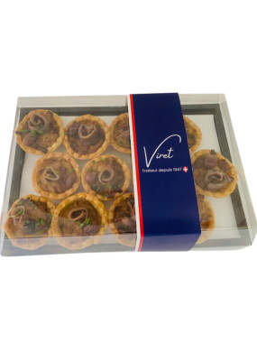 PLATEAU 12 TARTELETTES FACON PISSALADIERE