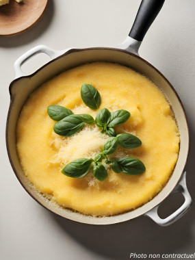 POLENTA CRÉMEUSE AU PARMESAN