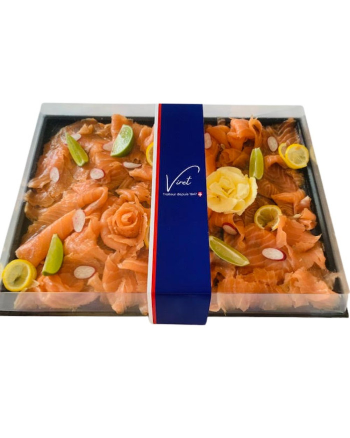 SAUMON FUMÉ DE NOËL MAISON VIRET 700G