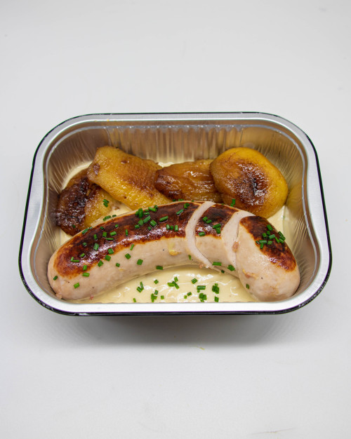 BOUDIN BLANC GOURMAND AU FOIE GRAS NOEL