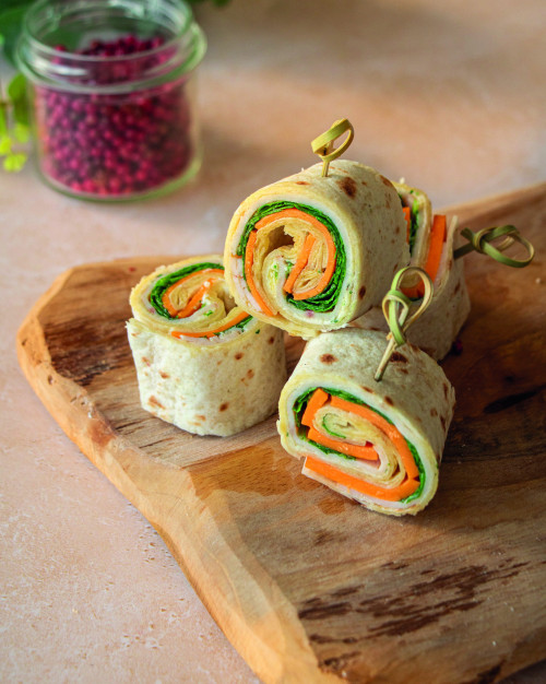 WRAPS VOLAILLE - 16 PIÈCES