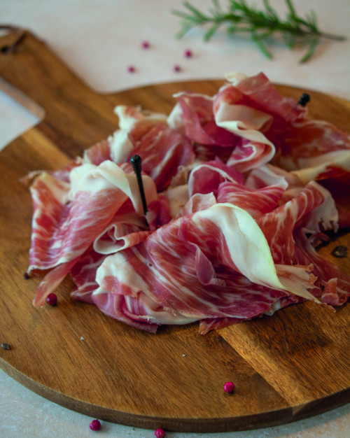 FINES DÉCOUPES DE JAMBON CRU DE SAVOIE - 750g