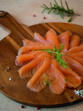 FINES DÉCOUPES DE SAUMON FUMÉ - 400g