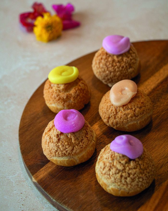 MINI CHOUX FRUITÉS - 30 PIÈCES