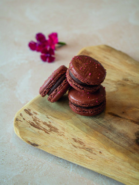 MACARONS CHOCOLAT - 16 PIÈCES