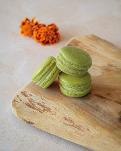 MACARONS PISTACHE - 16 PIÈCES