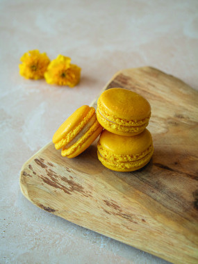 MACARONS CITRON - 8 PIÈCES