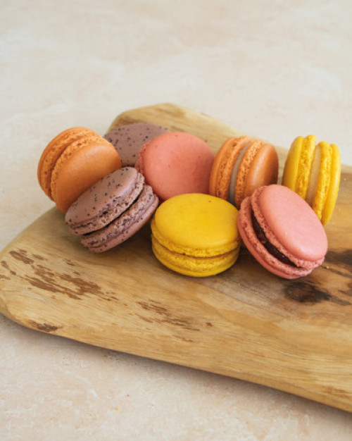  PALETTE FRUITÉE DE MACARONS - 24 PIÈCES