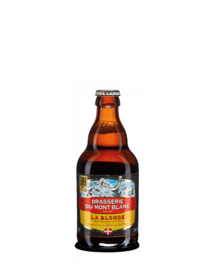 BIÈRE BLONDE 5.8° - BRASSERIE DU MONT BLANC - 33cl