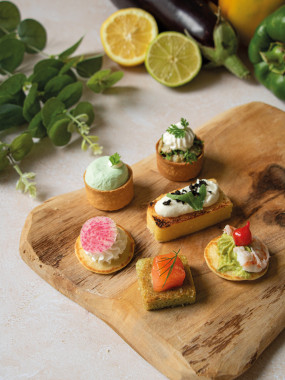 PIÈCES APÉRITIVES SALÉES FROIDES - 24 PIÈCES